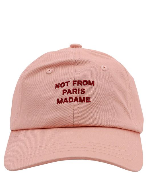 Drole de Monsieur Pink Not From Paris Madame Hat for men