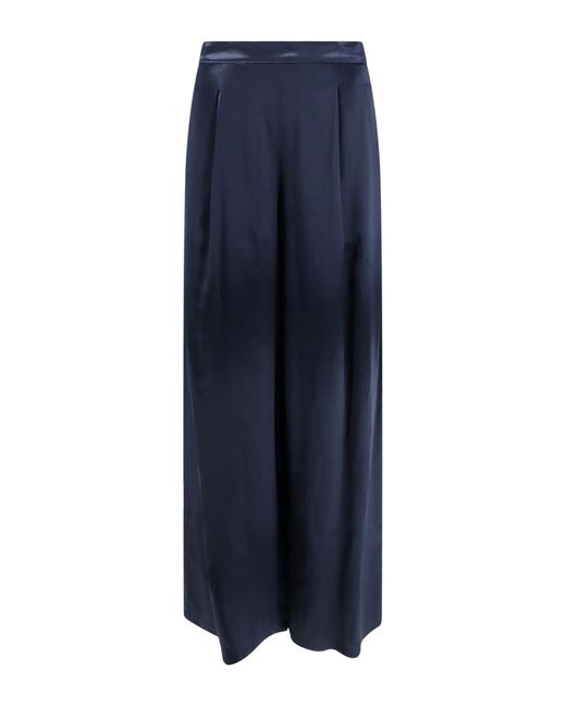Erika Cavallini Semi Couture Blue Trousers