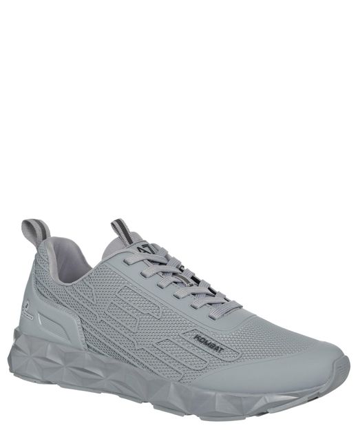 EA7 Gray C2 Ultimate Kombat Sneakers for men