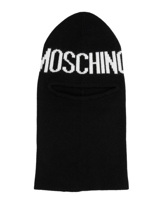 Moschino Black Ski Mask for men