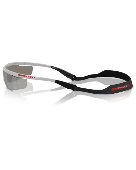 Prada Linea Rossa Black Sunglasses 0ps A02s for men