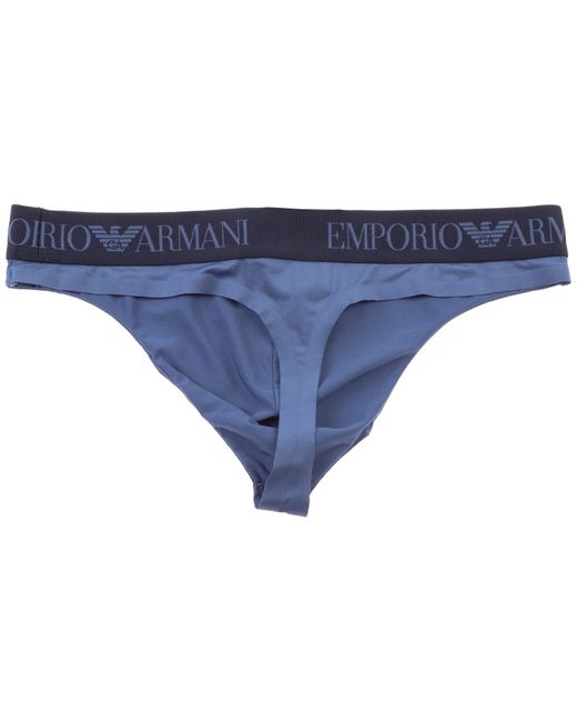 Emporio Armani Thong in Blue for Men | Lyst
