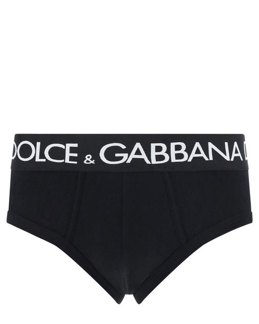 Slip di Dolce & Gabbana in Black da Uomo