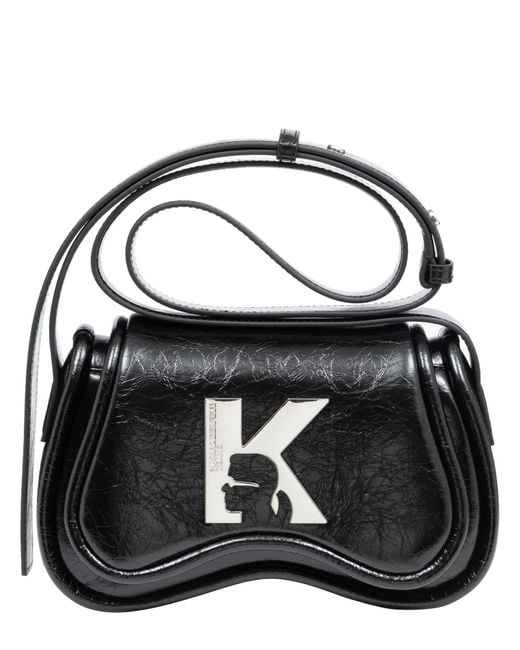 Karl Lagerfeld White Crossbody Bag