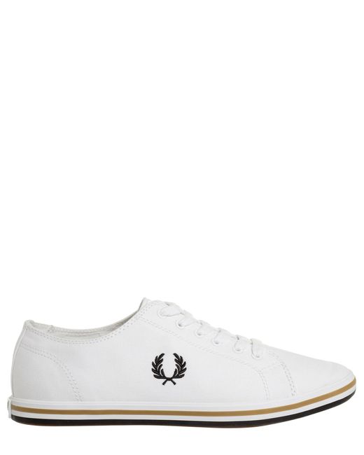 Fred Perry White Kingston Sneakers for men