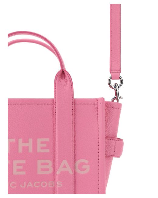 Shopping bag the small tote di Marc Jacobs in Pink