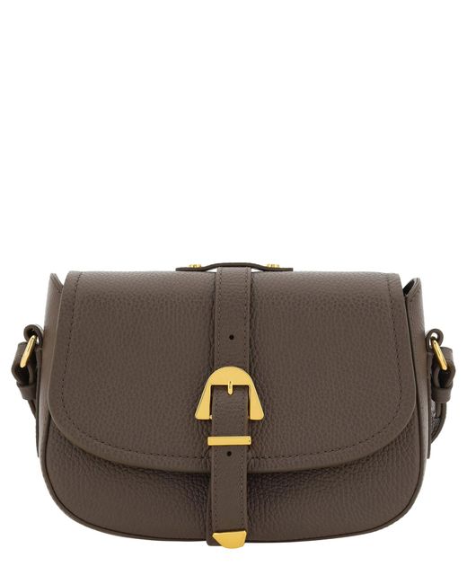 Coccinelle Brown Magalù Crossbody Bag