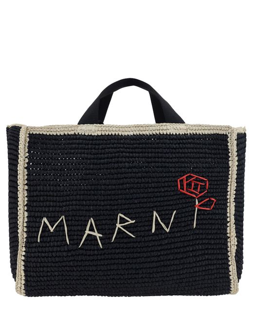 Marni Black Tote Bag