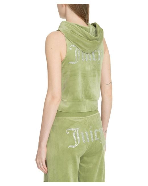 Juicy Couture Green Gilly Hoodie