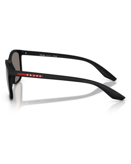 Prada Linea Rossa Gray Sunglasses A08s Sole for men