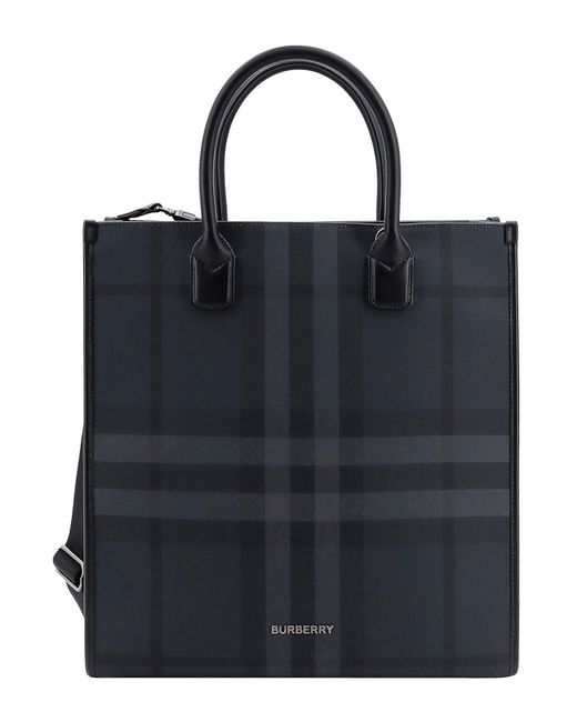 Shopping bag di Burberry in Black da Uomo