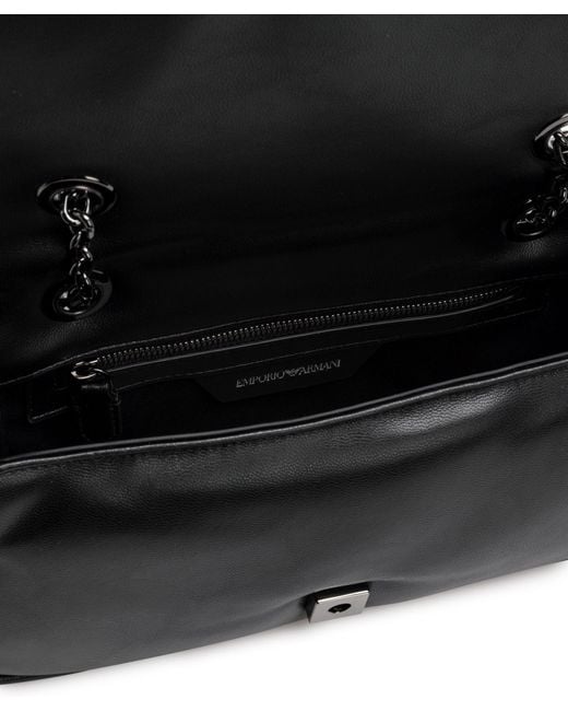 Emporio Armani Shoulder Bag in Black Lyst