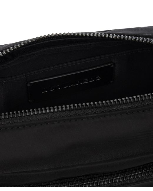DSquared² Black Icon Toiletry Bag for men