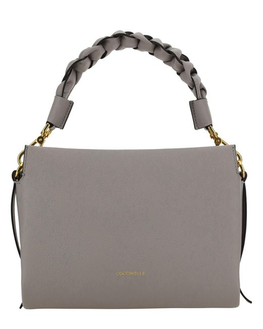 Coccinelle Gray Boheme Handbag