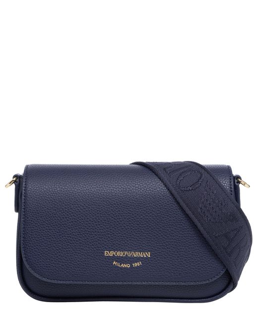 Emporio Armani Blue Myea Crossbody Bag