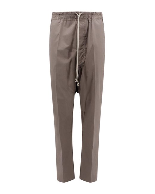 Rick Owens Gray Trousers for men