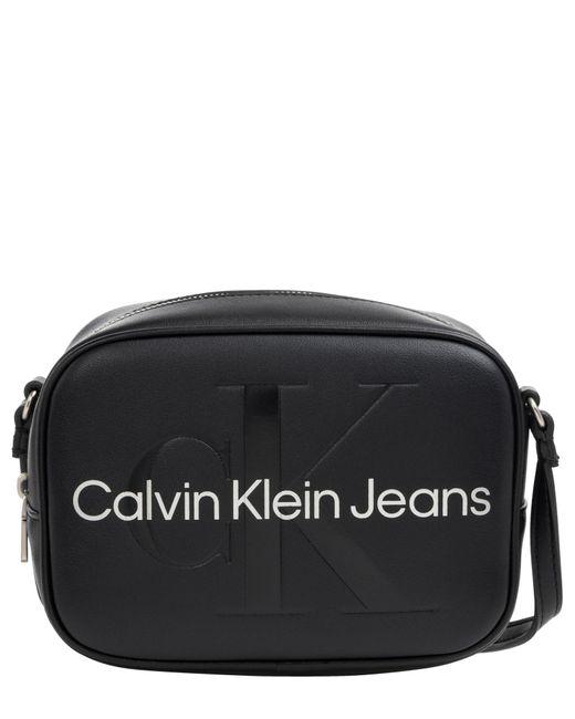 Borsa a tracolla di Calvin Klein in Black