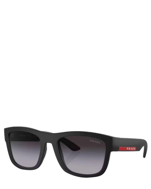 Prada Linea Rossa Black Sunglasses 01zs Sole for men