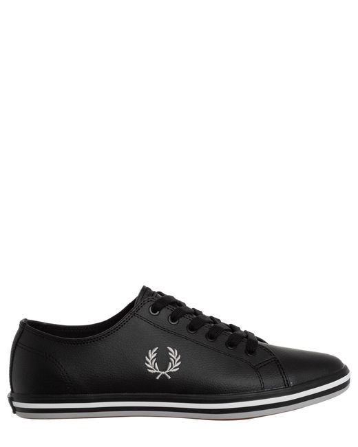 Fred Perry Black Kingston Sneakers for men