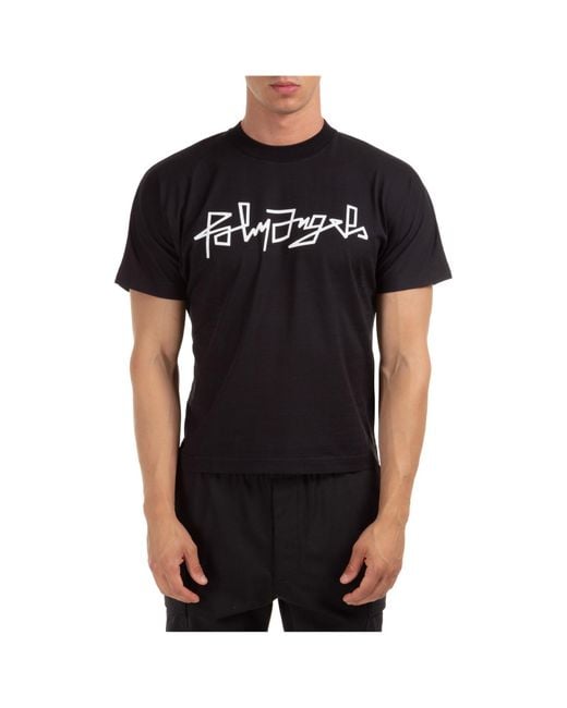Palm Angels Black Desert Logo Oversized T-shirt for men