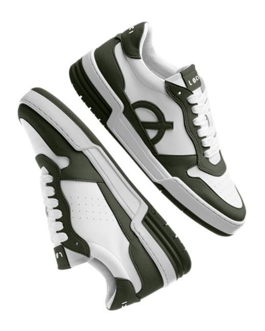 Løci White Atom Sneakers