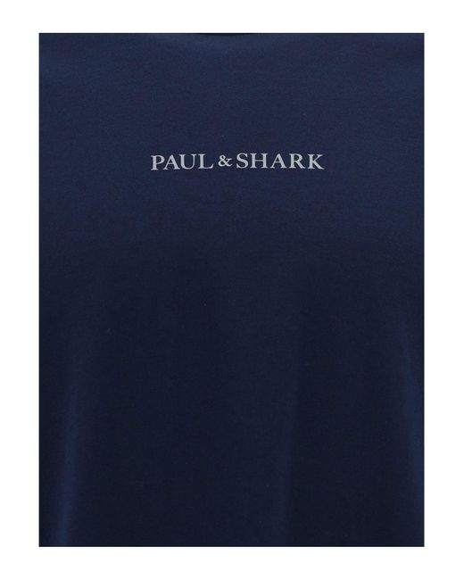 Paul & Shark Blue T-shirt for men