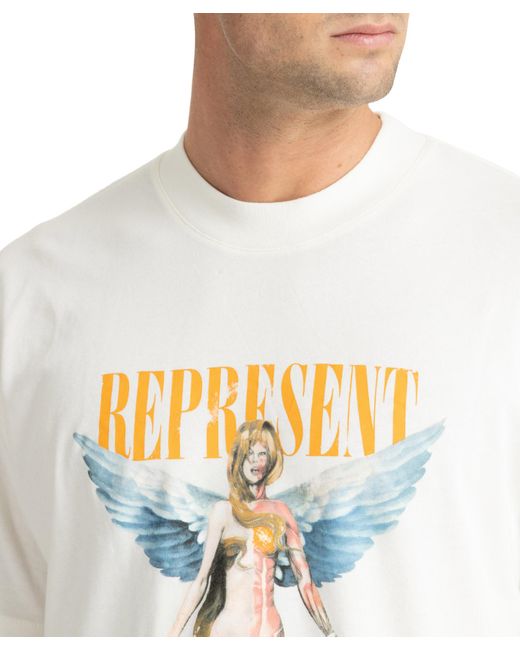 T-shirt di Represent in White da Uomo
