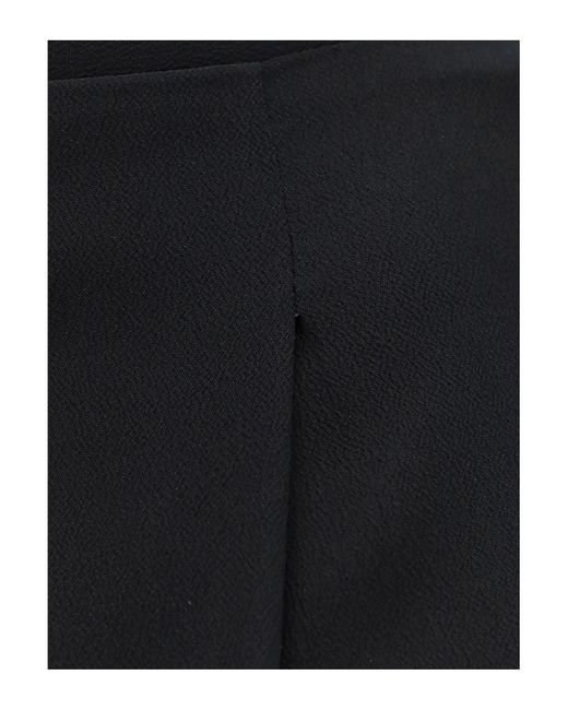Erika Cavallini Semi Couture Black Trousers