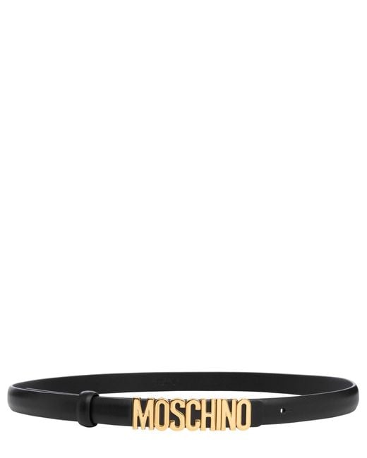 Moschino Black Belt