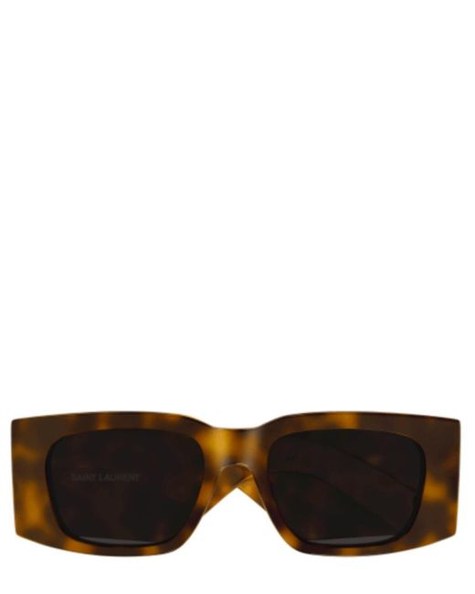 Saint Laurent Brown Sunglasses Sl 654