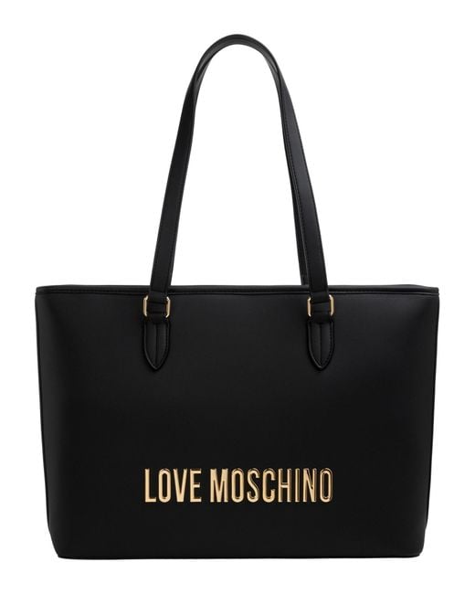 Love Moschino Black Tote Bag