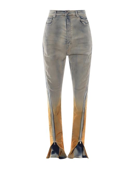 Rick Owens Gray Jeans for men