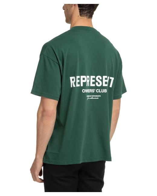 Represent Green Owners Club Cotton T-shirt for men