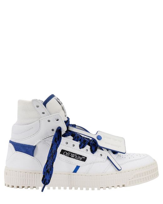 Off-White c/o Virgil Abloh Blue Off Court 3.0 High-top Sneakers for men