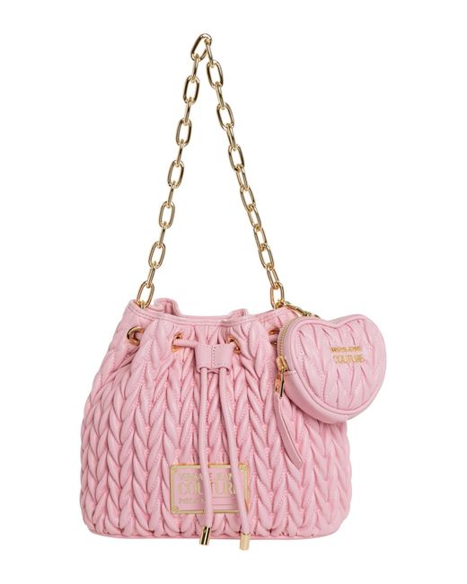 Versace Jeans Pink Bucket Bag