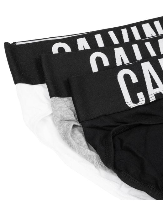 Calvin Klein Black Hip Briefs for men