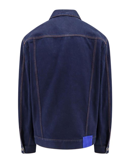 Burberry Blue Denim Jacket for men