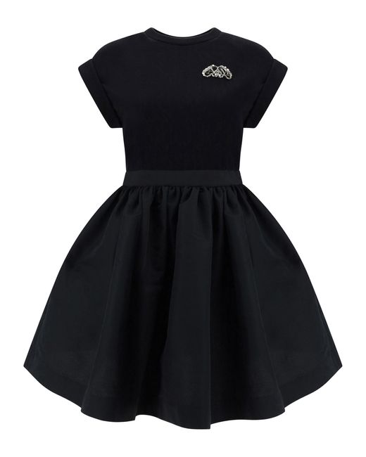 Alexander McQueen Black Mini Dress