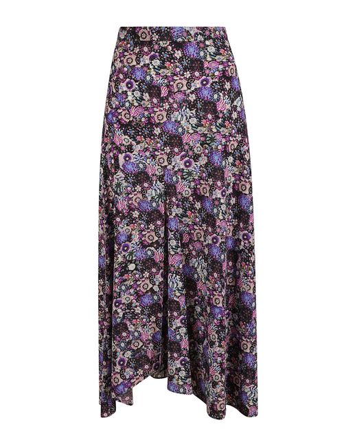 Isabel Marant Sakura Maxi Skirt in Violet (Purple) | Lyst Canada
