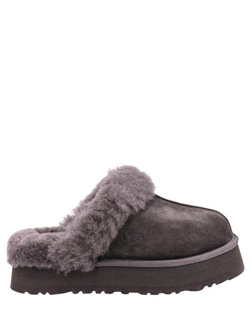 Ugg Brown Disquette Mules