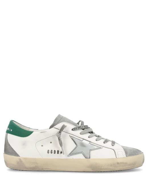 Golden Goose Deluxe Brand White Superstar Sneakers for men