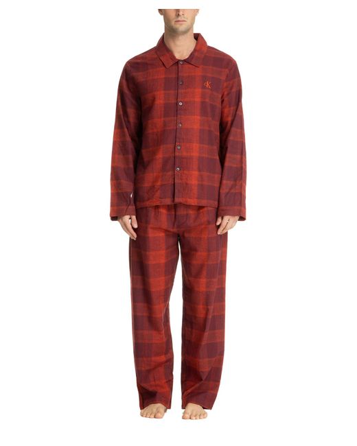 Calvin Klein Pyjama in Red for Men | Lyst