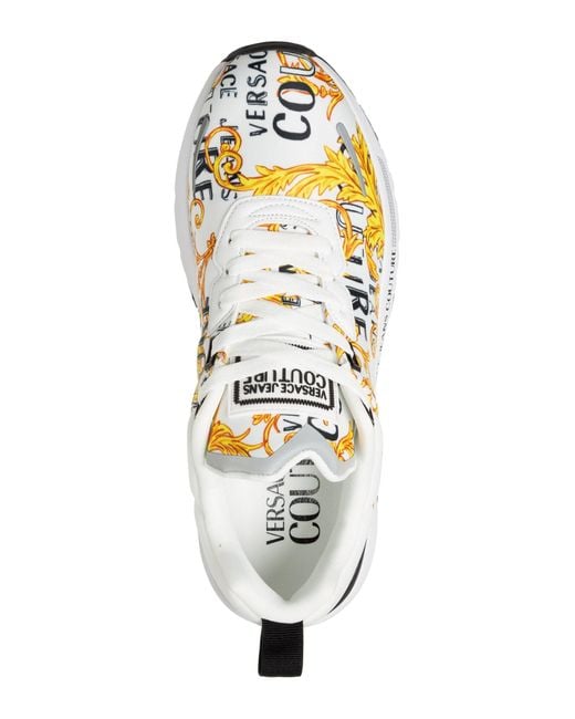 Sneakers dynamic di Versace in Yellow da Uomo