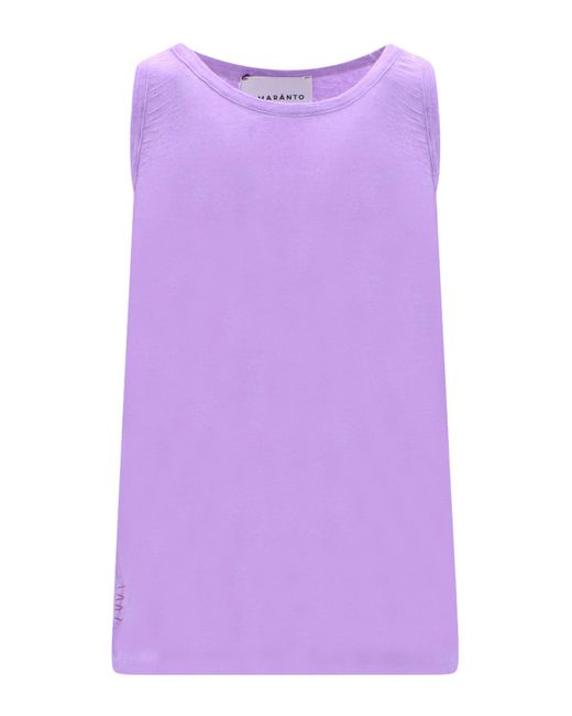 Amaranto Sleeveless T-shirt in Purple for Men | Lyst UK