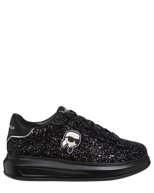 Karl Lagerfeld Black K/ikonik Kapri Sneakers