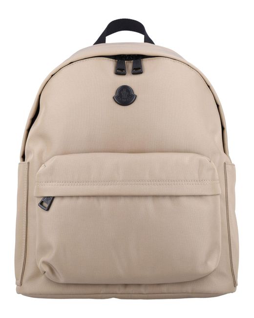 Zaino new pierrick di Moncler in Natural da Uomo