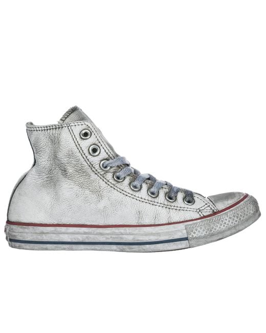 Converse Multicolor Shoes High Top Leather Trainers Sneakers Limited Edition for men