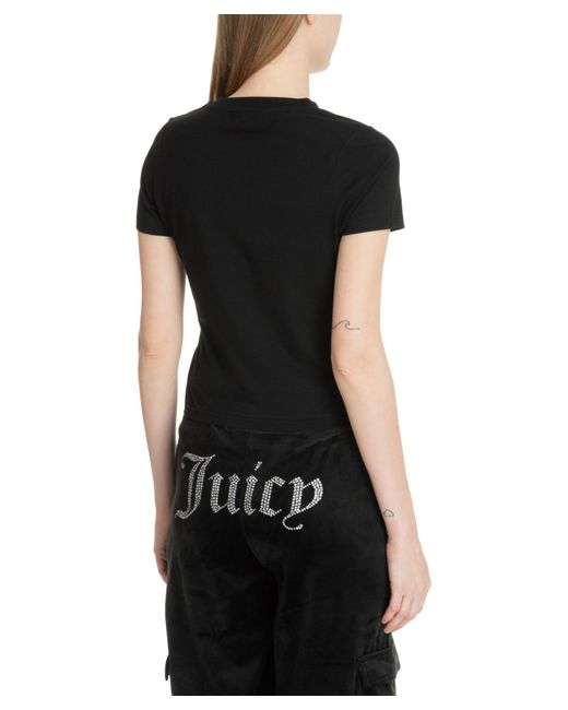 Juicy Couture Black Rodeo Ryder T-shirt