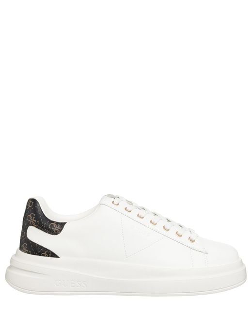 Guess White Elba Sneakers for men