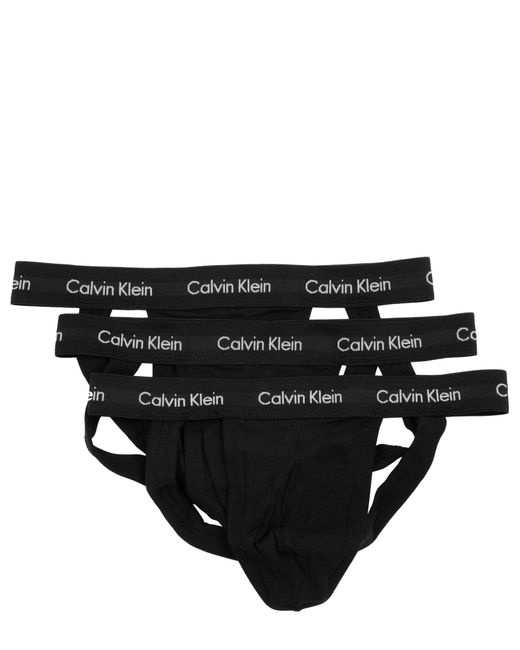 Calvin Klein Cotton Briefs in Black for Men | Lyst Canada